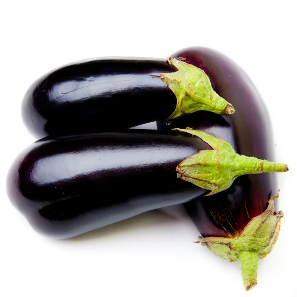 stock image Aubergines isolated