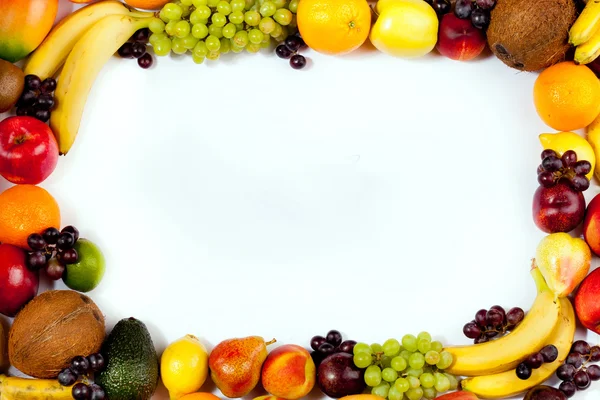 Fruits frame — Stock Photo, Image