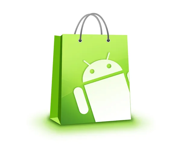 Android-winkel Stockafbeelding