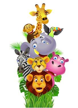 Animal cartoon clipart