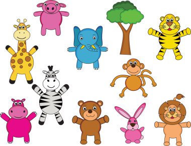 Animal cartoon clipart