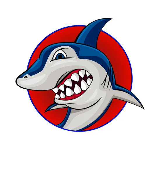 Symbole de requin — Image vectorielle
