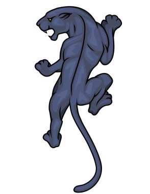 Black panther clipart