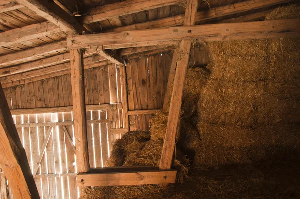 stock image Barn inside