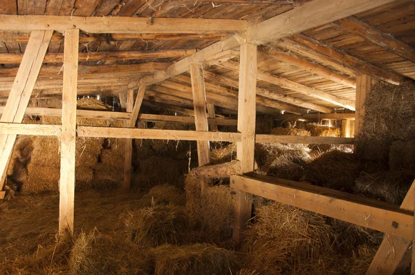 stock image Barn inside