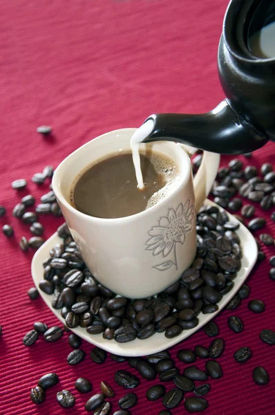 Kaffe cub — Stockfoto