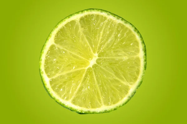 The Perfect Slice Limes — Stock Photo, Image