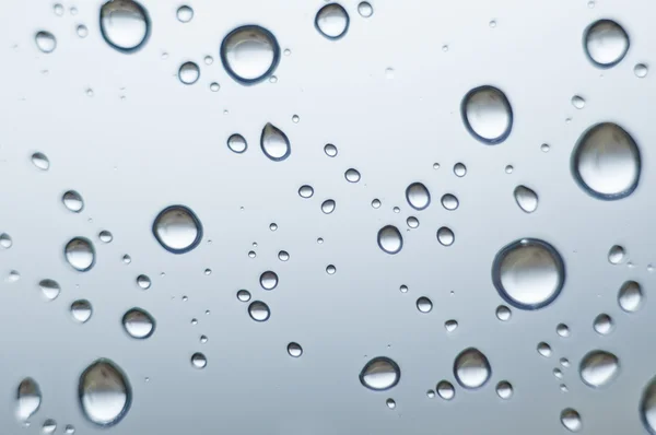 Burbuja de agua en la ventana — Foto de Stock
