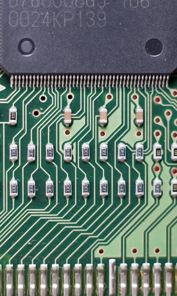 Placa de circuito eletrônico — Fotografia de Stock