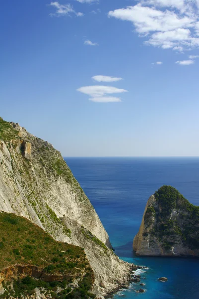 Cliff, zakynthos Adası — Stok fotoğraf