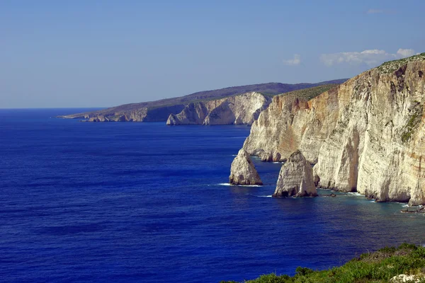 Cliffe, ostrov zakynthos — Stock fotografie