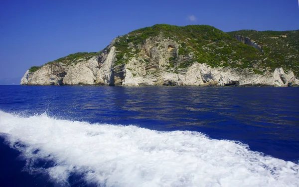 Cliff, Zakynthos island — Stock Photo, Image