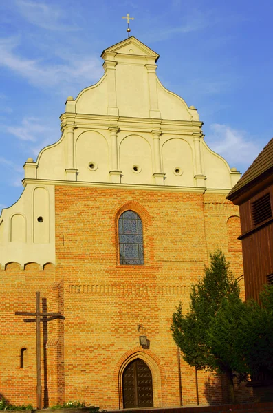 Fassade der gotischen Kirche — Stockfoto