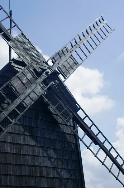 Wooden windmill — Stock Photo, Image