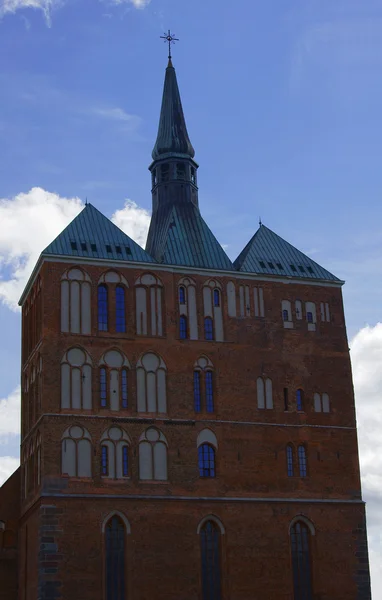Gothic cathedral, Kolobrzeg — Stock Photo, Image