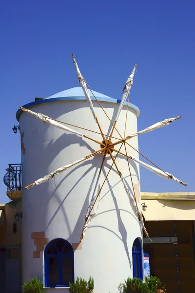 White windmill on Zakynthos — Stock Photo, Image