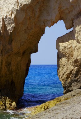 rock kıyısında zakynthos Island