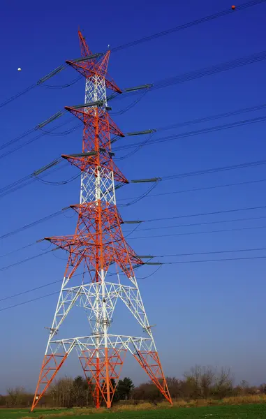 Power line pylons — Stock Photo, Image