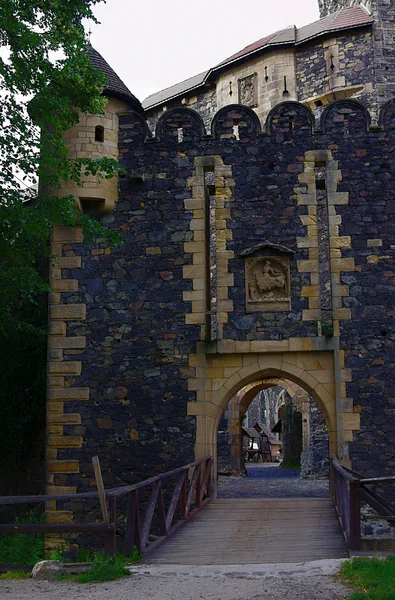Puerta al castillo — Foto de Stock