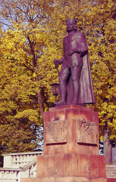 stock image Monument to Boleslaw Chrobry
