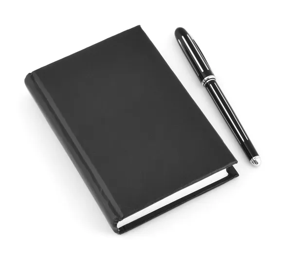 Notepad and pen — Stock Photo, Image