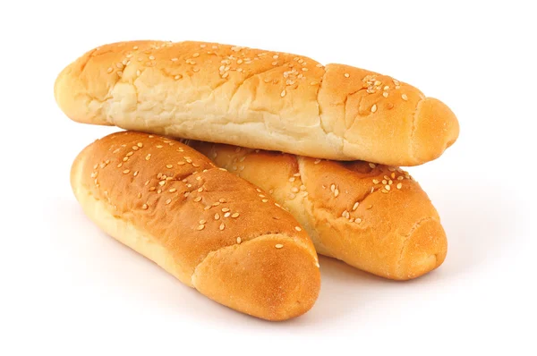 Três pães — Fotografia de Stock