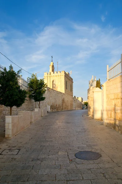Ulice Betlémská. Palestina, Izrael. — Stock fotografie