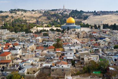 Dome of the Rock in Jerusalem clipart