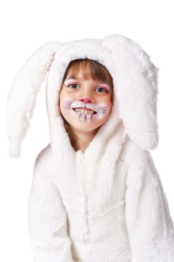 Funny Bunny-girl clipart