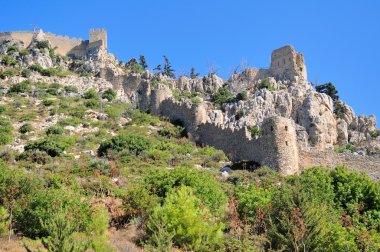 Monastery Saint Hilarion Castle clipart