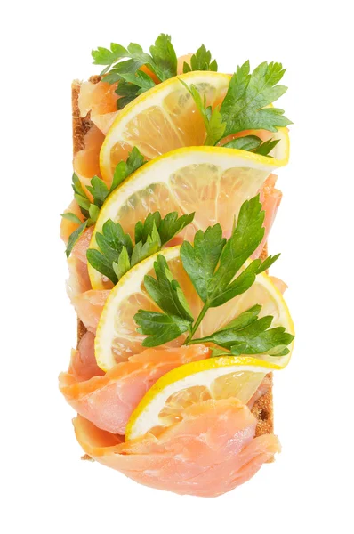 레몬 연어 — 스톡 사진