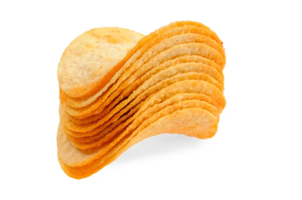 감자 칩의 소수 — 스톡 사진