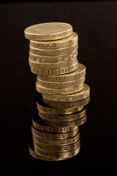 Pound Coins — Stock Photo, Image