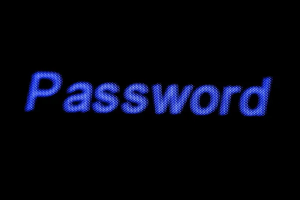 Lösenord — Stockfoto