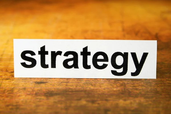 Estrategia — Foto de Stock
