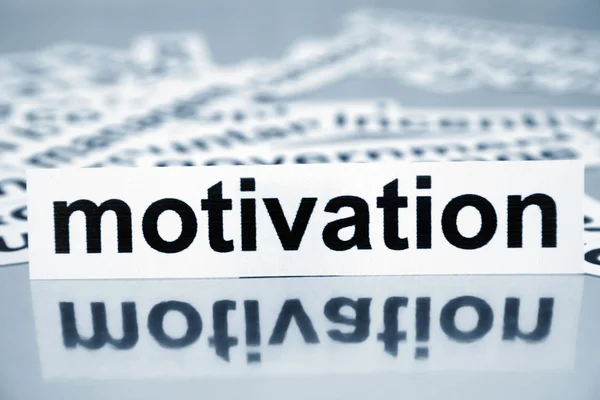 Motivering — Stockfoto