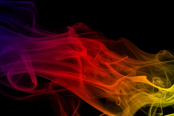 Kleurrijke rook — Stockfoto