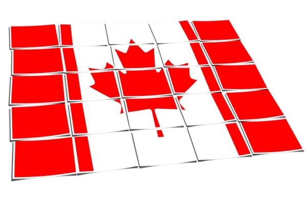 Drapelul Canadei — Fotografie, imagine de stoc