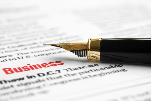 Business form — Stock Photo, Image