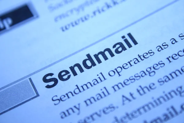Send mail — Stock Photo, Image
