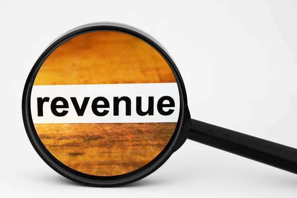 Revenue — Stock Photo, Image