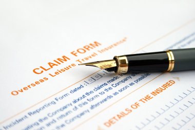 Claim form clipart