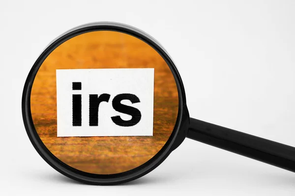 Concepto IRS —  Fotos de Stock