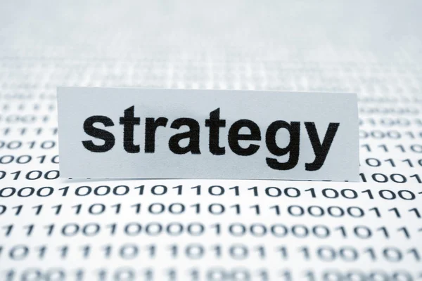 Concepto estratégico — Foto de Stock