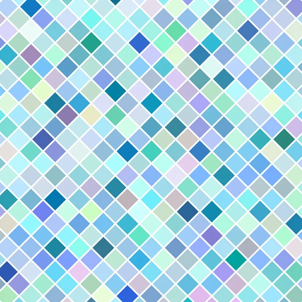 Blu retro mosaico sfondo — Vettoriale Stock