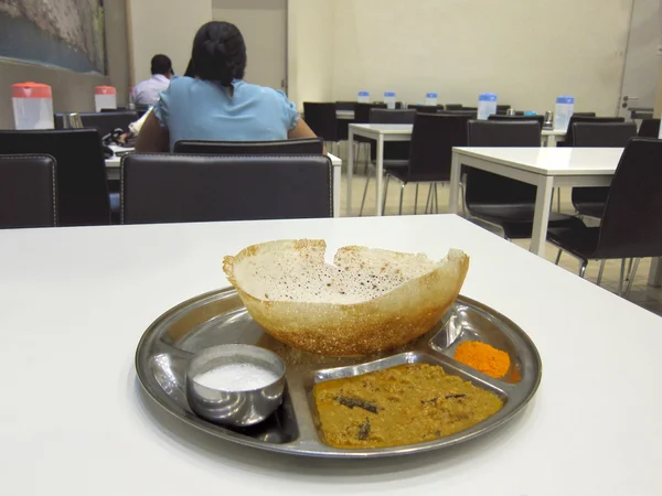 Restoran India melayani Appam — Stok Foto