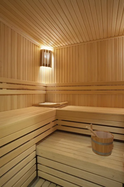 Sauna-Innenraum — Stockfoto