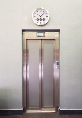 Elevator door clipart