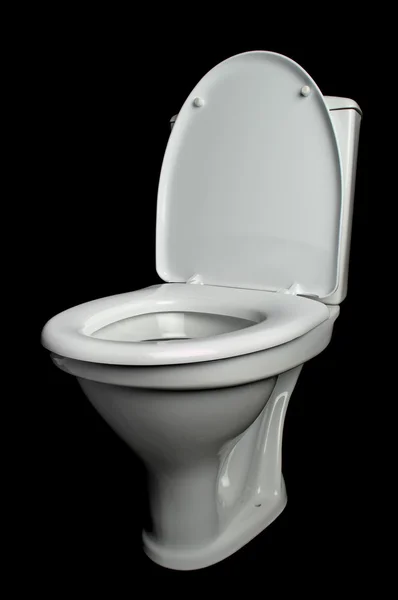 White lavatory pan — Stok fotoğraf