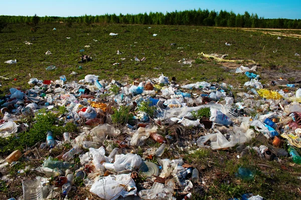 Грязный мусор — стоковое фото